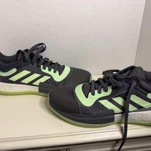 Adidas Marquee Boost Low Glow Green Men's basketball shoe